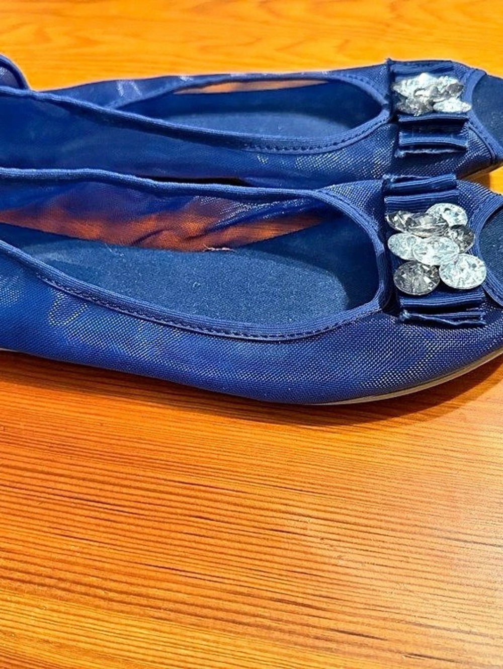 Thierry Rabotin Ballet Flats in Blue